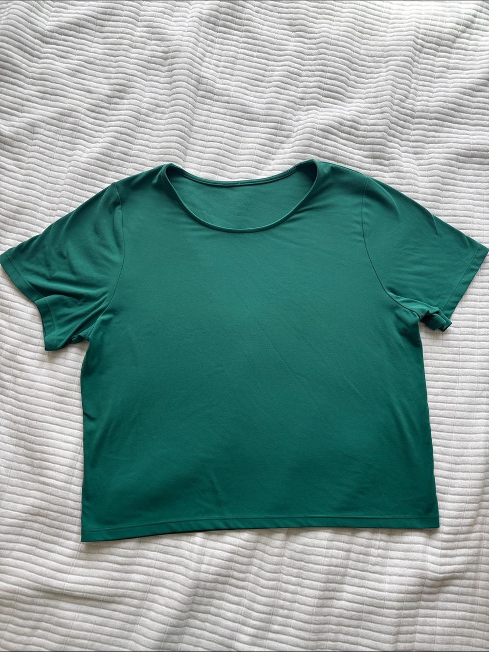 Target All in Motion Women’s Green Short Sleeve Crew Neck Athletic Top